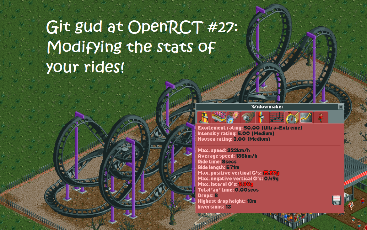 Git Gud at OpenRCT2 